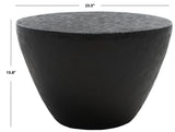 Safavieh Myrtis Coffee Table Matte Black  FOX3232B