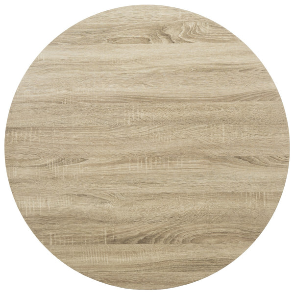 Safavieh Deion Coffee Table Retro Mid Century Light Oak Black Wood NC Coating Powder MDF Iron FOX4259A 889048200494