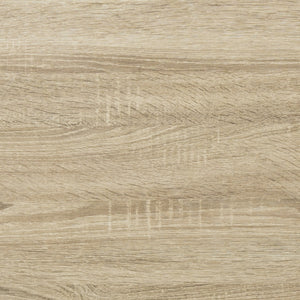 Safavieh Deion Coffee Table Retro Mid Century Light Oak Black Wood NC Coating Powder MDF Iron FOX4259A 889048200494