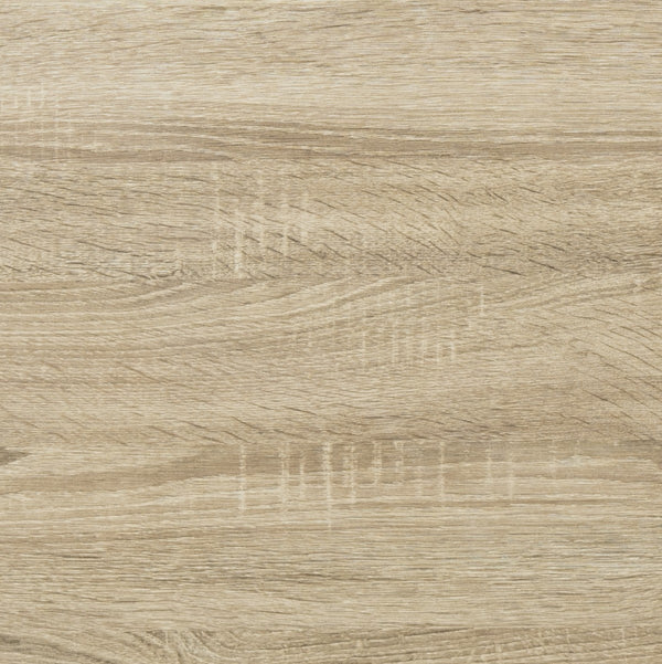 Safavieh Deion Coffee Table Retro Mid Century Light Oak Black Wood NC Coating Powder MDF Iron FOX4259A 889048200494