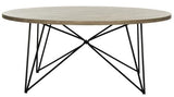 Maris Coffee Table Retro Mid Century NC Coating Powder MDF Iron FOX4261