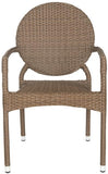 Valdez Indoor Outdoor Stacking Arm Chair - Set of 2
