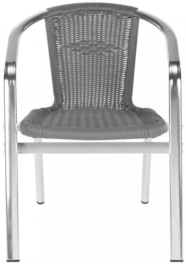 Safavieh Wrangell Indoor Outdoor Stacking Armchair FOX5207C-SET2