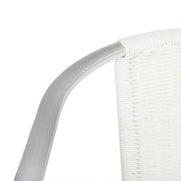 Wrangell Indoor-Outdoor Stacking Armchair Set - Stylish, Weather-Resistant Comfort for Any Space