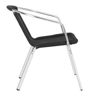 Wrangell Indoor-Outdoor Stacking Armchair Set - Stylish, Weather-Resistant Comfort for Any Space