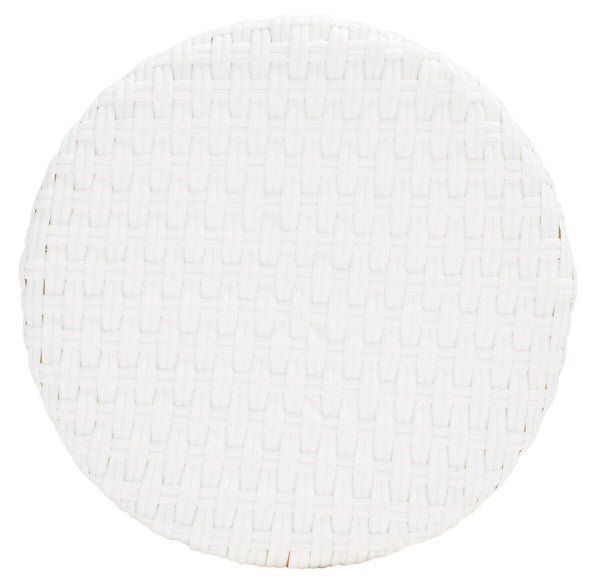 Kipnuk Indoor Outdoor Bar Stool - Elegant Bistro Style with Easy Care Wicker & Aluminum Design