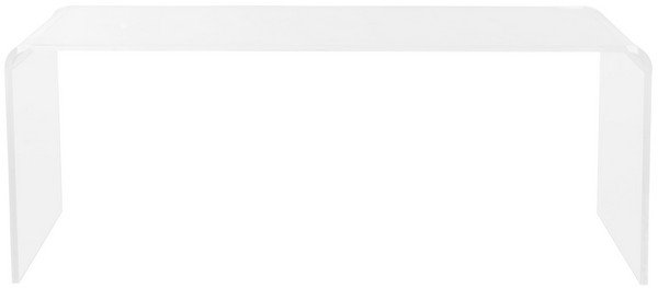 Safavieh Atka Coffee Table Acrylic Clear Plastic FOX6015A 683726827023
