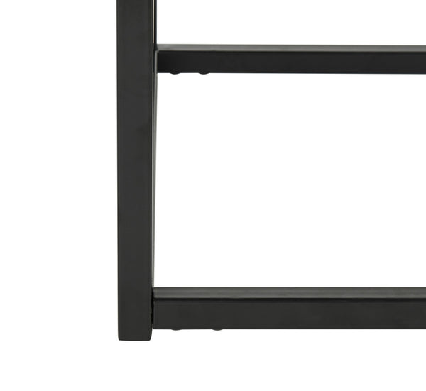 Safavieh Baize Console Table White Grey Wood Resin Marble MDF FOX6024A 889048324954