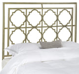 Safavieh Silva King Metal Headboard Distressed Brass Metal FOX6216A-K