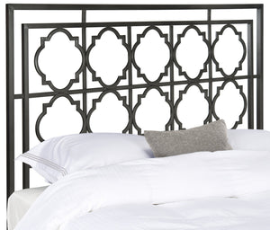 Safavieh Silva Queen Metal Headboard Antique Iron Metal FOX6216C-Q