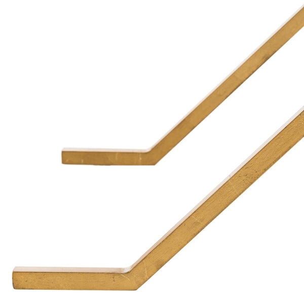 Safavieh Luna Bench Greek Key Light Beige Gold Foil Plywood Foam Nickel Linen Polyester FOX6281A 889048220720