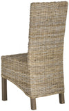 Safavieh - Set of 2 - Pembrooke Side Chair 19''H Rattan Natural Uned NC Coating Mango FOX6520B-SET2 683726575498