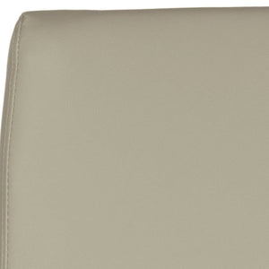 Safavieh Hal Desk Chair Grey Metal Foam Iron PVC FOX8501C 683726732877