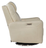 Hooker Furniture Steffen Swivel Power Recliner with Power Headrest RC601-PHSZ-003