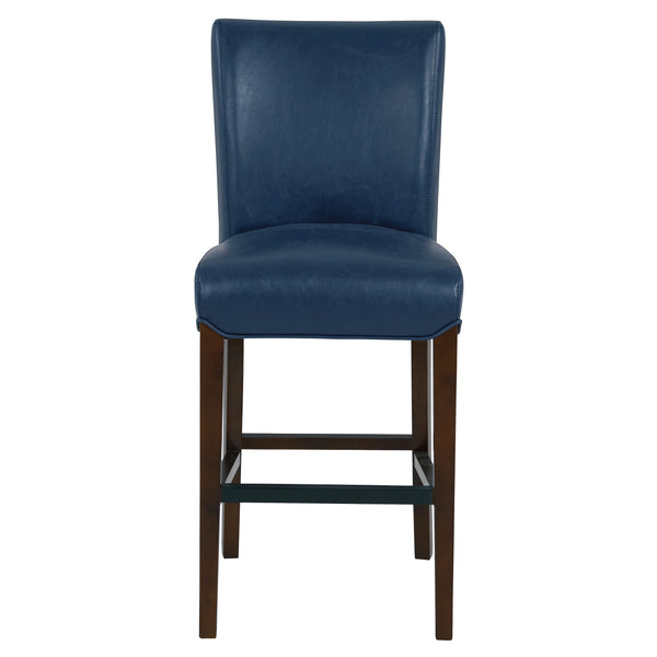 Milton Counter Stool - Elegant Bonded Leather Design with Sturdy Birch Frame and Contemporary Style