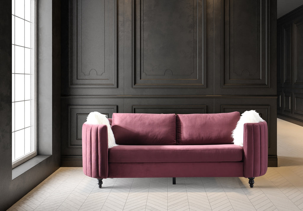 Riviera Purple Sofa