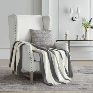 Lasko Grey Throw Blanket