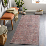 Farrell FRL-2301 Traditional Chenille-Polyester, Jute Rug FRL2301-2773  50% Chenille-Polyester, 50% Jute 2'7" x 7'3"