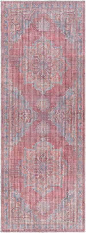 Farrell FRL-2304 Traditional Chenille-Polyester, Jute Rug FRL2304-2773  50% Chenille-Polyester, 50% Jute 2'7" x 7'3"