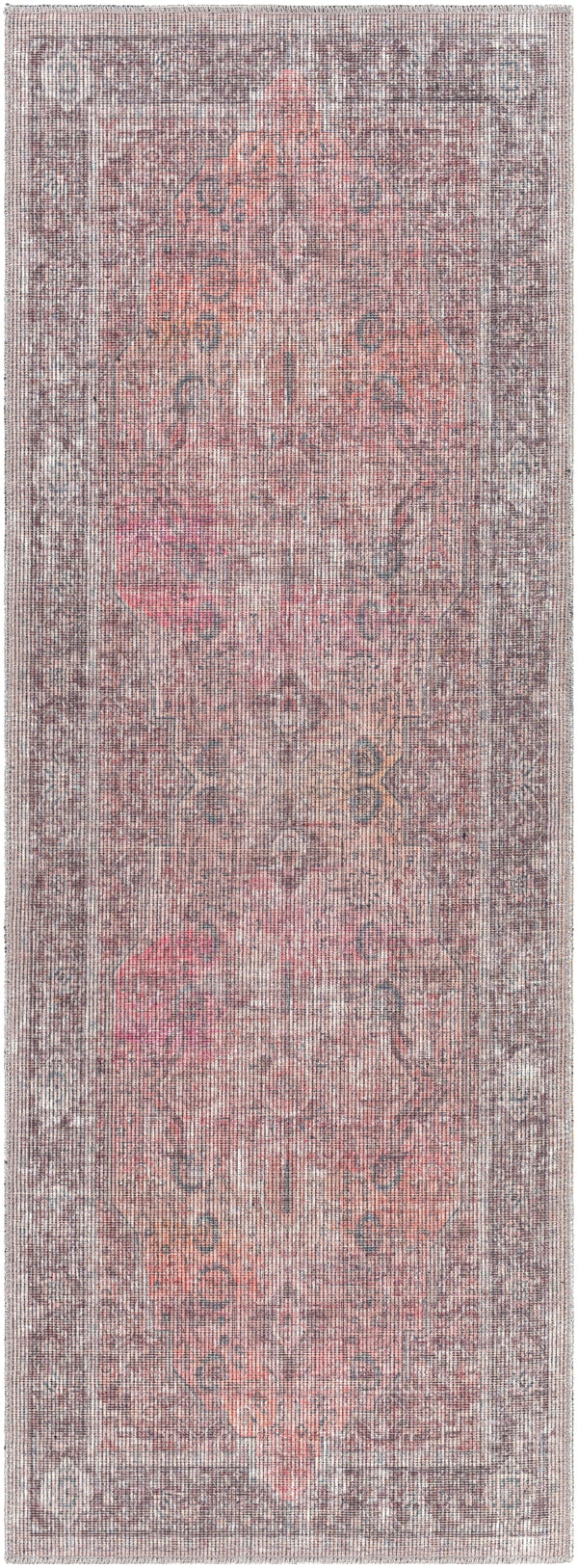 Farrell FRL-2305 Traditional Chenille-Polyester, Jute Rug FRL2305-2773  50% Chenille-Polyester, 50% Jute 2'7" x 7'3"