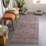 Farrell FRL-2306 Traditional Chenille-Polyester, Jute Rug FRL2306-2773  50% Chenille-Polyester, 50% Jute 2'7" x 7'3"