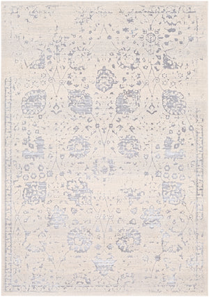 Florence FRO-2312 Traditional Polyester, Polypropylene Rug FRO2312-9124 Beige, Light Gray, Medium Gray 50% Polyester, 50% Polypropylene 9' x 12'4"