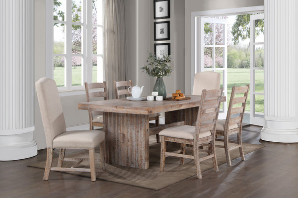 Vilo Home Frontier 7 Piece Dining Set Mix VH9400-7PC-4W-2F VH9400-7PC-4W-2F