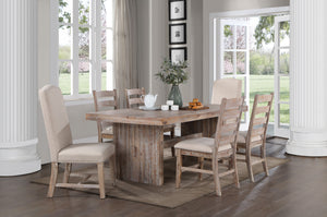 Vilo Home Frontier 7 Piece Dining Set Mix VH9400-7PC-4W-2F VH9400-7PC-4W-2F