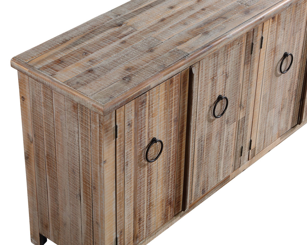 Vilo Home Frontier 75" Sand-Blasted Solid Wood Server/TV Stand  VH9454 VH9454