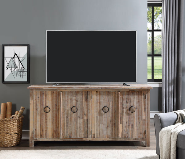 Vilo Home Frontier 75" Sand-Blasted Solid Wood Server/TV Stand  VH9454 VH9454