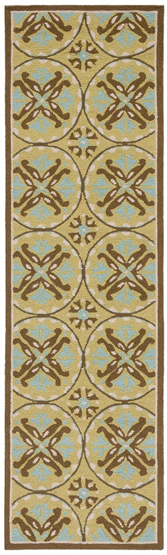 Safavieh Frs218 Hand Hooked 100% Polyester Pile Indoor/Outdoor Rug FRS218A-2848