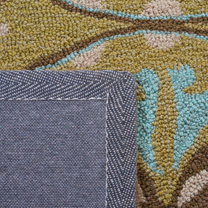 Safavieh Frs218 Hand Hooked 100% Polyester Pile Indoor/Outdoor Rug FRS218A-2848