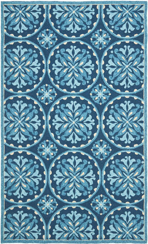 Safavieh Frs218 Hand Hooked 100% Polyester Pile Indoor/Outdoor Rug FRS218B-2848