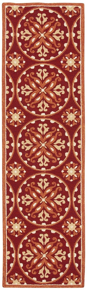 Safavieh Frs218 Hand Hooked 100% Polyester Pile Indoor/Outdoor Rug FRS218C-2848