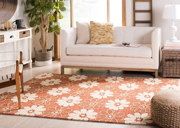 Safavieh Frs220 Hand Hooked 100% Polyester Pile Indoor/Outdoor Rug FRS220B-2848