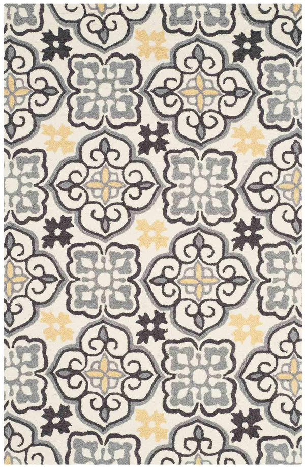 Safavieh Four Seasons 230 Hand Hooked 100% Polyester Pile Country & Floral Rug FRS230A-28