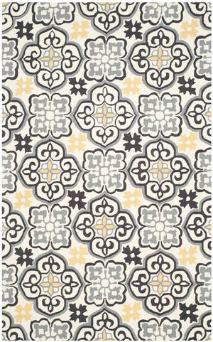 Safavieh Four Seasons 230 Hand Hooked 100% Polyester Pile Country & Floral Rug FRS230A-28