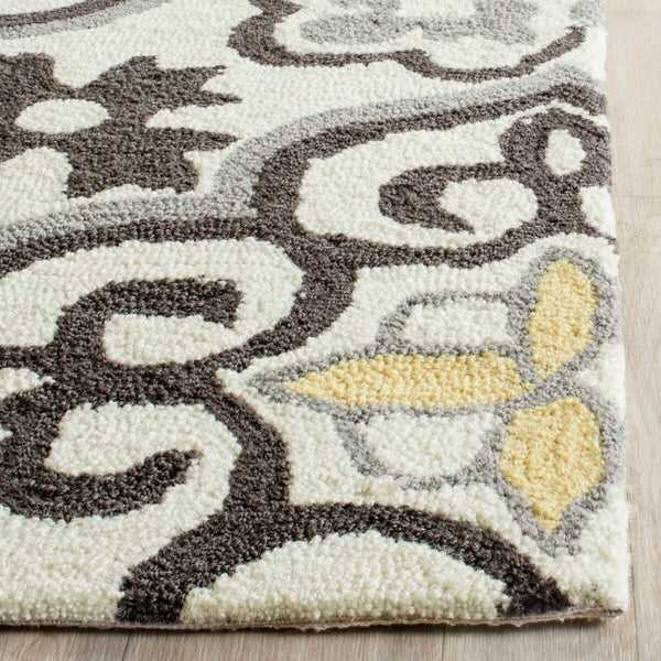 Safavieh Four Seasons 230 Hand Hooked 100% Polyester Pile Country & Floral Rug FRS230A-28