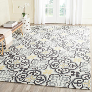Safavieh Four Seasons 230 Hand Hooked 100% Polyester Pile Country & Floral Rug FRS230A-28