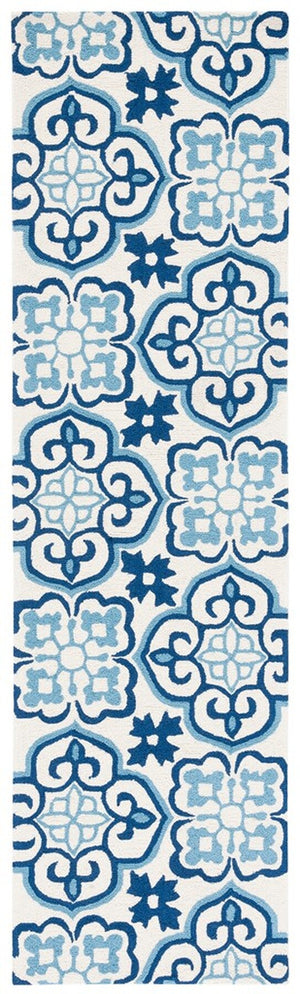 Safavieh Four Seasons 230 Hand Hooked 100% Polyester Pile Country & Floral Rug FRS230B-28