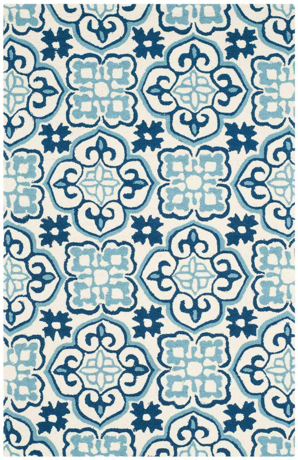 Safavieh Four Seasons 230 Hand Hooked 100% Polyester Pile Country & Floral Rug FRS230B-28