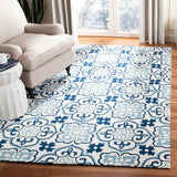 Safavieh Four Seasons 230 Hand Hooked 100% Polyester Pile Country & Floral Rug FRS230B-28