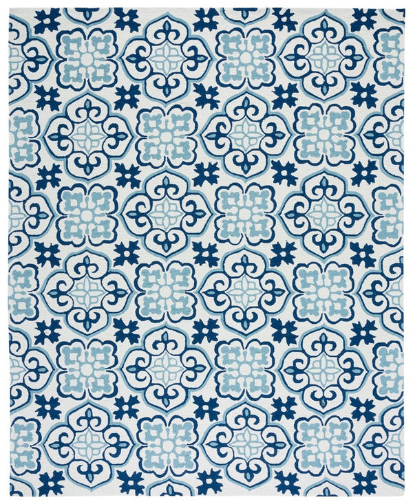 Safavieh Four Seasons 230 Hand Hooked 100% Polyester Pile Country & Floral Rug FRS230B-28