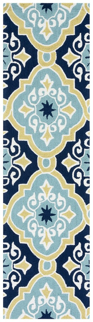 Safavieh Four Seasons 231 Hand Hooked 100% Polyester Pile Country & Floral Rug FRS231A-28