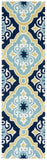 Safavieh Four Seasons 231 Hand Hooked 100% Polyester Pile Country & Floral Rug FRS231A-28