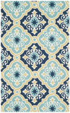 Safavieh Four Seasons 231 Hand Hooked 100% Polyester Pile Country & Floral Rug FRS231A-28