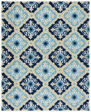 Safavieh Four Seasons 231 Hand Hooked 100% Polyester Pile Country & Floral Rug FRS231A-28