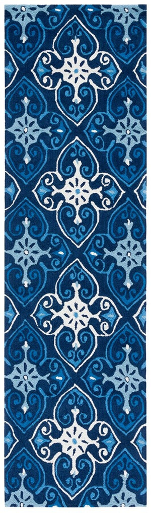 Safavieh Four Seasons 232 Hand Hooked 100% Polyester Pile Country & Floral Rug FRS232A-28