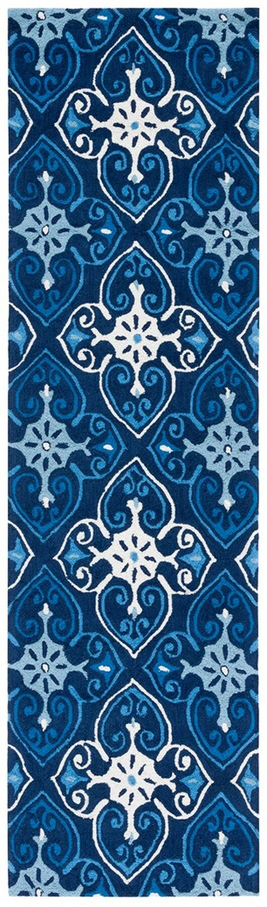Safavieh Four Seasons 232 Hand Hooked 100% Polyester Pile Country & Floral Rug FRS232A-28