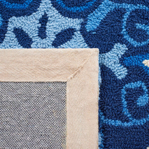 Safavieh Four Seasons 232 Hand Hooked 100% Polyester Pile Country & Floral Rug FRS232A-28